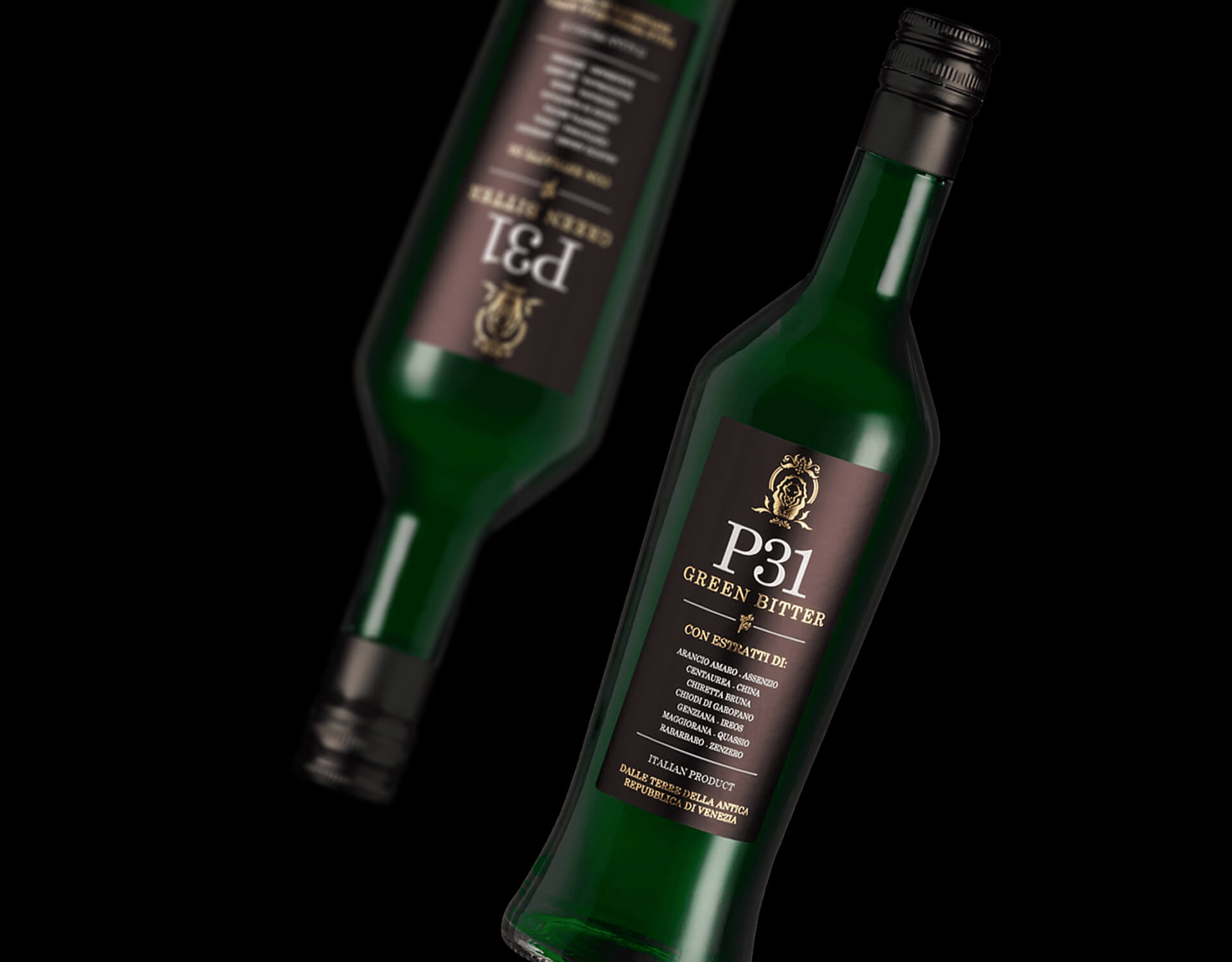 P31 Green Negroni v baru